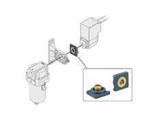 โมดูล่าอะแดปเตอร์ลม modular adapter e210 310 410 smc